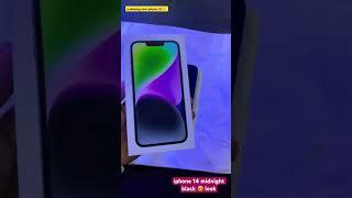 unboxing new iphone 14 black ️ #infotechhemu look #reels