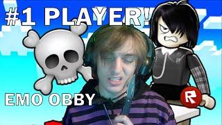 SO EDGY! LAZOREFFECT PLAYS ROBLOX EMO OBBY! #GAMING