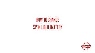 Planet Bike Spok Bike Light Battery Change