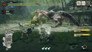 Anjanath vs Tetranadon Turf war