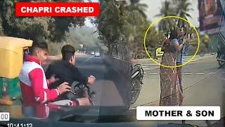 Emotional moment of Mother - Son after Accident ️ That’s why Dashcam are important