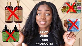 Worst Products For Natural Hair ‼️