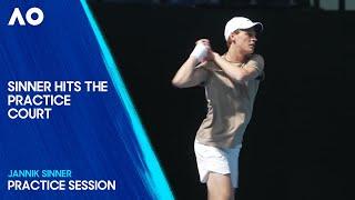 Jannik Sinner | Practice Session | Australian Open 2025