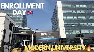 UK International Students Enrollment Day || University Of Derby Uk || Vlog