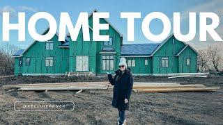 Walk through our new home build with me!