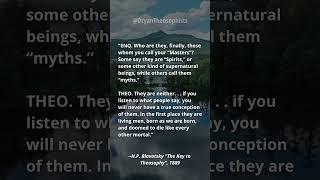 The Mahatmas/Masters are men (human beings) - Theosophy Q/A