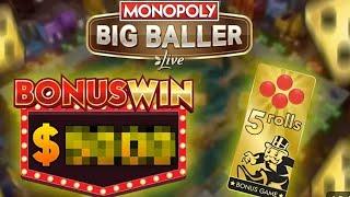 Monopoly big baller Win bin #casino2020 #casino #casinowinnings #monopoly #bigballer #bigwin