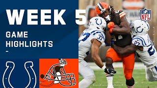 Colts vs. Browns Week 5 Highlights | NFL 2020