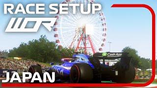 WOR TIER 2 F1 24 JAPAN - Qualify Lap + RACE Setup 