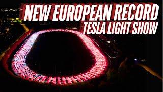 2024 MEGA TESLA LIGHT SHOW || 902 TESLA FINLAND