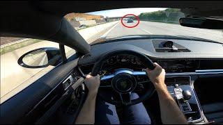 250 km/h and again someone is not checking his mirrors before changing lanes! (German Autobahn)