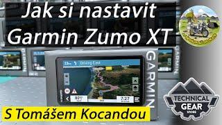 Nastavení Garmin Zumo XT  | CZ