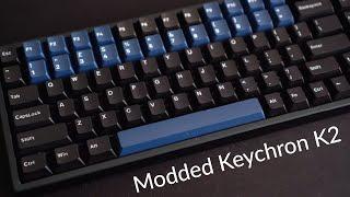 Modded Keychron K2 sound test