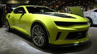 Chevrolet Camaro COPO, Turbo AutoX and Slammer Concepts - 2016 SEMA Show