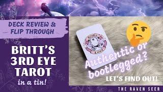 DECK REVIEW: BRITT'S THIRD EYE TAROT -- hmmm..... is it LEGIT or a KNOCK OFF?? Check my review here!