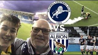 MILLWALL VS WBA (VLOG) *BAGGIES BATTERED AT THE DEN!*