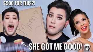 I PAID LAURA LEE $500 TO MAKE ME A MAKEUP MYSTERY BOX... Im ACTUALLY Scared