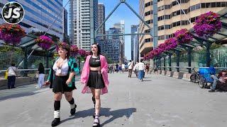 Fan Expo & Tourist Attractions to Dundas Square | Toronto Walk (Aug 2024)