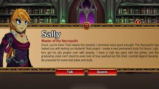 AQW NEW SALLY QUEST /JOIN NECROPROJECT (NOXUS' PLAN 2024)