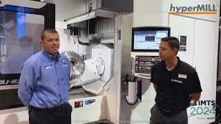 IMTS 2024 | Machining a Turning-Capable Part with hyperMILL & Okuma