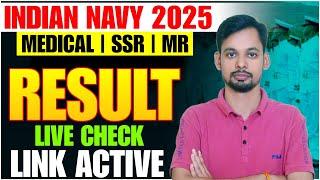Indian Navy SSR Medical Assistant RESULT OUT I Navy Medical Assistant 2025 PHASE-2 RESULT LIVE CHECK
