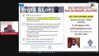 Mortgage Minutes by Steve 4 A Home Loans- Profit and Loss Loans