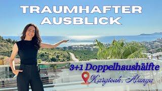 TRAUMHAFTE AUSSICHT | LANDHAUSSTIL | EIGENER POOL | HAUS IN KARGICAK/ALANYA ZU VERKAUFEN!#immobilien