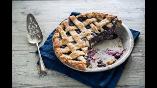 이것이 진짜 미국식 블루베리 파이의 맛~! Make a Perfect Blueberry Pie with Maple Syrup