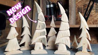 New Pallet Wood Tree Design! - Wooden Christmas Trees