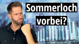 Sommerloch vorbei? Mehr Konkurrenz? News vom Arbeitsmarkt