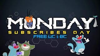 Monday Specials Subscribers Day | Free UC & BC | Oggy And Jack| Zero7 Gamer | ROAD To 2k