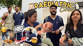 ￼PAEDIATRIC CLASS and ARUNABH’S HBD  | MBBS STUDENTS
