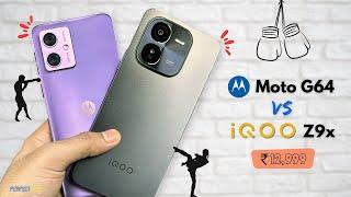 Moto G64 5G vs iQOO Z9x Comparison | Speed, Gaming & Camera Test | PERFECT UNBOX