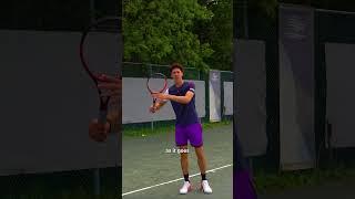 The forehand letter c "loop" myth. Online course link in bio. #tennis #tennistips #tennisdoctor