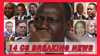 Breaking News! 14 CABINET SECRETARIES Rejected/Martha KOOME UNEXPECTED Move as Joho-Oparanya SHOCKED