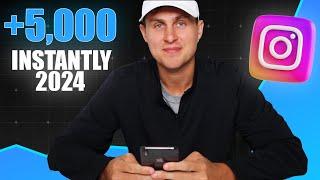 Free Instagram Followers (+5,000 Instantly) No BS Instant Free Instagram Followers Tutorial 2024