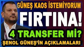 Şenol Güneş Kaos İstemiyorum | Devre Arası Transfer | Trabzonspor | Bilal Kureş