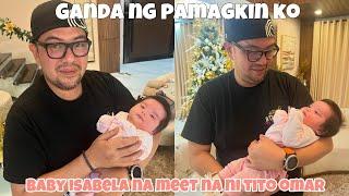 FINALLY KUYA NI RODJUN CRUZ NA MEET NA SI BABY ISABELA TUWANG TUWA ITO DAHIL MINI ME DAW NI RODJUN