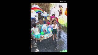 Pool Party at Sangmeshwar Public School with our little ones.