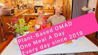 OMAD Plant-Based Success! 150lb Weight Loss Fit at 51: One Meal A Day Example #1