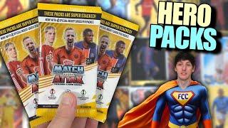 OPENING 5 MATCH ATTAX 2024/25 HERO PACKS!! How You Can Find Hero Packs | Best Cards In One Pack