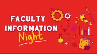 Faculty of Science Information Night