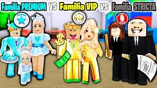 Familia PREMIUM vs Familia VIP vs Familia STRICTA vs Familia AMUZANTA (Roblox Brookhaven Rp)