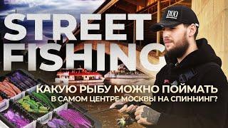 STREET FISHING или городская рыбалка! Какую РЫБУ можно поймать в самом центре МОСКВЫ на СПИННИНГ?