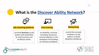 #LiveStreamLunch - Why join the Discover Ability Network