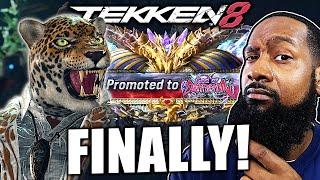 Lil Majin Achieves HIGHEST Rank with KING in Tekken 8! FINALLY!