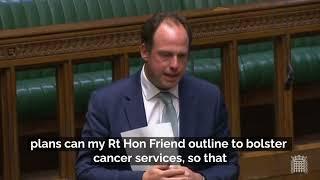 Greg Smith MP quizzes Health Secretary on cancer treatment backlog