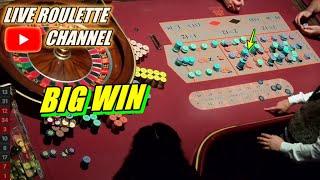  LIVE ROULETTE |  BIG WIN In Casino Las Vegas  Lots of Winning Exclusive  2024-10-06