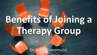 Benefits of Joining a Therapy Group