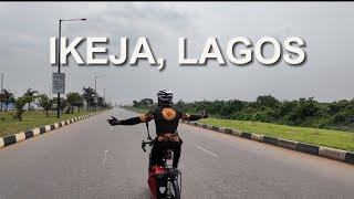 Ikeja Lagos Nigeria  Ride Through The Biggest Cities in Africa